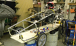 Red bull soapbox car in process
