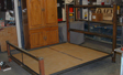 Steel bed frame