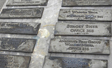 Acid patina on acrylic plaques coated with bronze