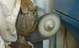 High speed buffing for brass coated urn