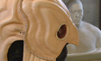 Water formed Leather Mask for Atlantis Casino