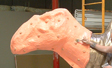 Brush Up Silicon Molds of Life Size Dinosaur Sculpture