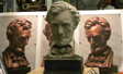Abe Lincoln Bust Sculpted for Sony Pictures 'Oylmpus Has Fallen' Movie